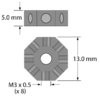 XXT - XXT-HUB-8 - CMMshop.ca - 1